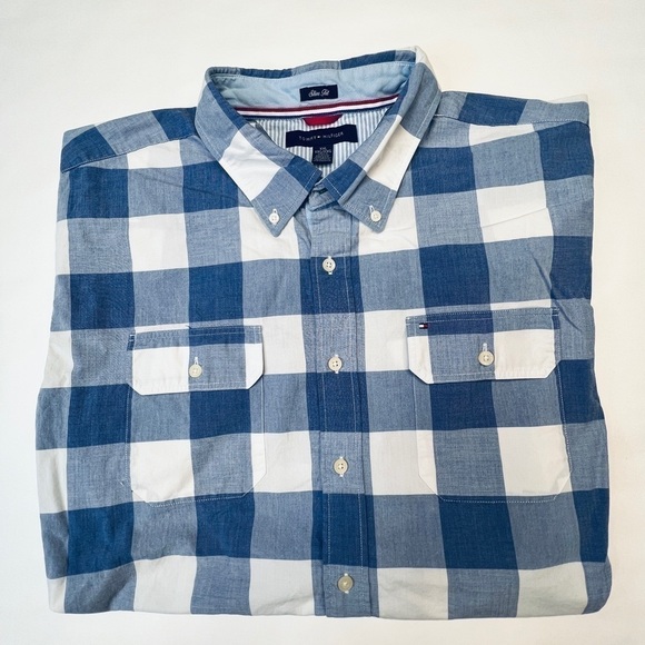 TOMMY HILFIGER XXL Slim Fit Casual Button Down - Picture 2 of 6